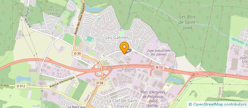 localisation de l'entreprise MONSIEUR DRAMANE SANGARE  PLAISIR