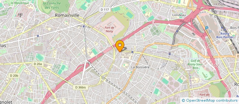 localisation de l'entreprise MONSIEUR DRAMANE SISSOKO à ROMAINVILLE