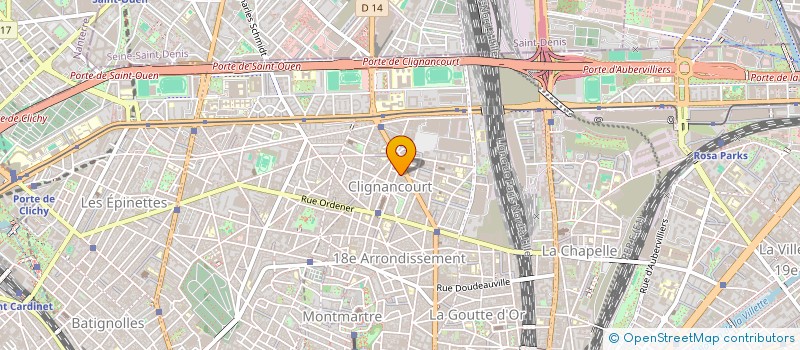 localisation de l'entreprise MONSIEUR DRAMANE TANGARA à PARIS