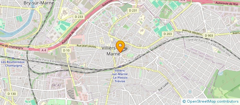 localisation de l'entreprise MONSIEUR DRAME SEKOU à VILLIERS-SUR-MARNE