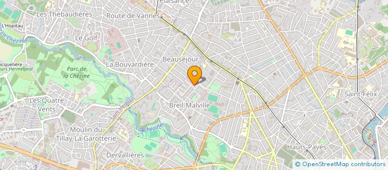 localisation de l'entreprise MONSIEUR DRAR MEHARI à NANTES