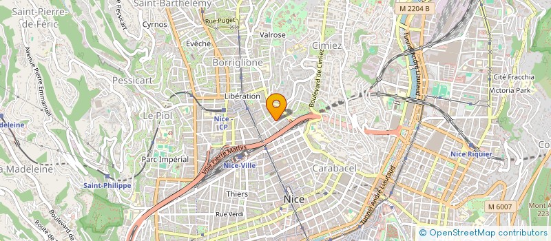 localisation de l'entreprise MONSIEUR DRESSE OUAHMANE  NICE