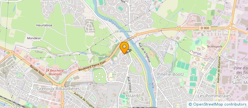 localisation de l'entreprise MONSIEUR DRICE ABBAD  AMBRIERES-LES-VALLEES