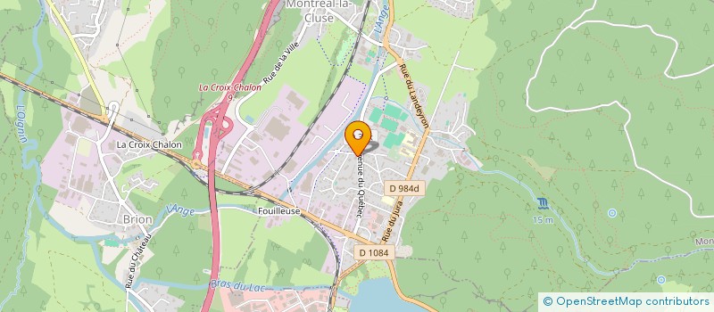 localisation de l'entreprise MONSIEUR DRIES MOUZONG  MONTREAL-LA-CLUSE