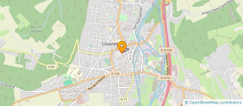 localisation de l'entreprise MONSIEUR DRIF ABDERREZAK à LOUVIERS