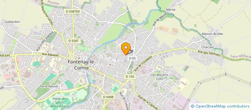 localisation de l'entreprise MONSIEUR DRIG ZAKARIA HASSAN  FONTENAY-LE-COMTE