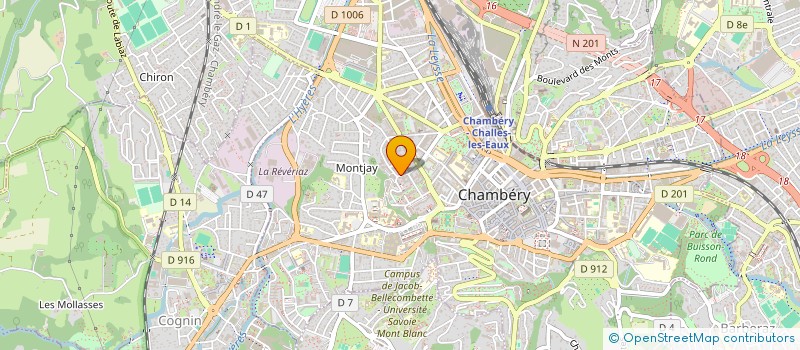 localisation de l'entreprise MONSIEUR DRILON SHURDHANI  CHAMBERY