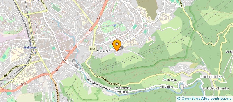 localisation de l'entreprise MONSIEUR DRIN RECICA  SAINT-ETIENNE