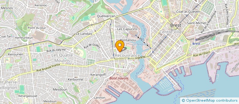 localisation de l'entreprise MONSIEUR DRINI DAUTLLARI à BREST