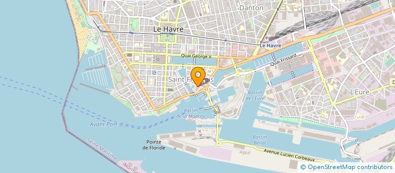 localisation de l'entreprise MONSIEUR DRIS GHARRAM à LE HAVRE