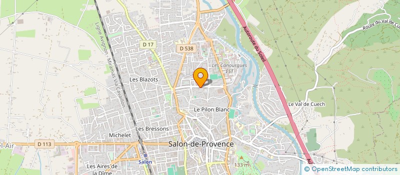 localisation de l'entreprise MONSIEUR DRISS AJIL à SALON-DE-PROVENCE