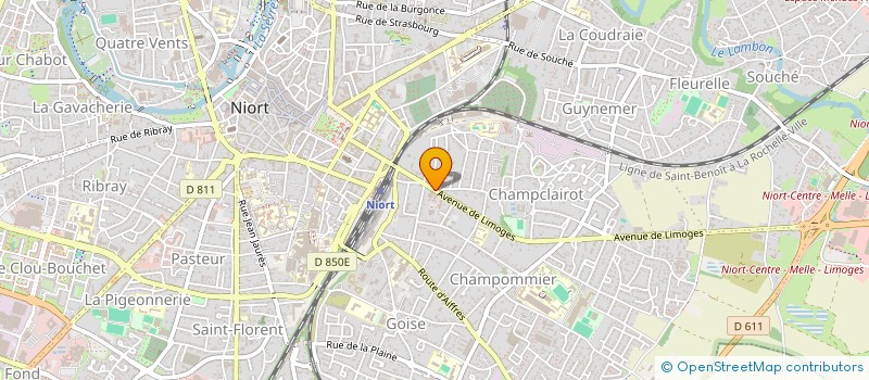 localisation de l'entreprise MONSIEUR DRISS ALAOUI DRAI à NIORT
