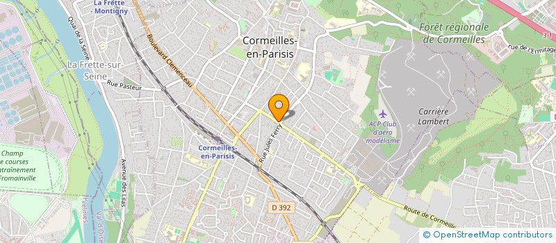 localisation de l'entreprise MONSIEUR DRISS ALAOUI ISMAILI à CORMEILLES-EN-PARISIS