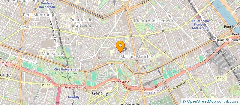 localisation de l'entreprise MONSIEUR DRISS AMMARI  PARIS