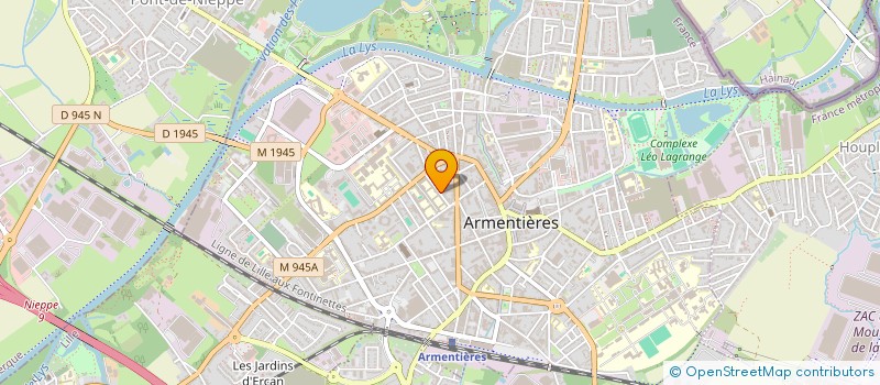 localisation de l'entreprise MONSIEUR DRISS ANDRE  ARMENTIERES