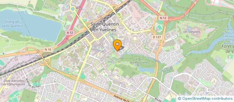 localisation de l'entreprise MONSIEUR DRISS AOURIR  GUYANCOURT