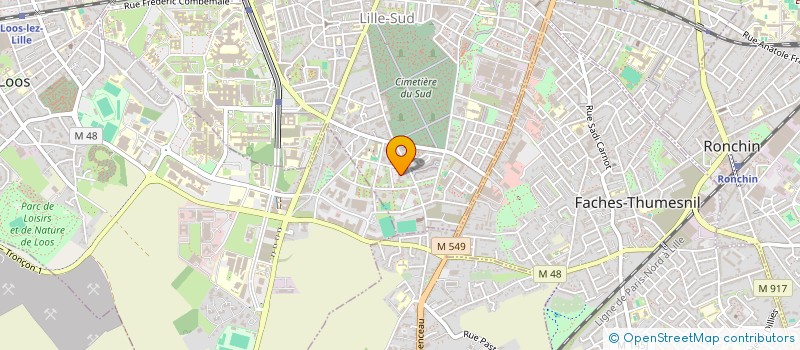 localisation de l'entreprise MONSIEUR DRISS AZOUGUAGH à LILLE
