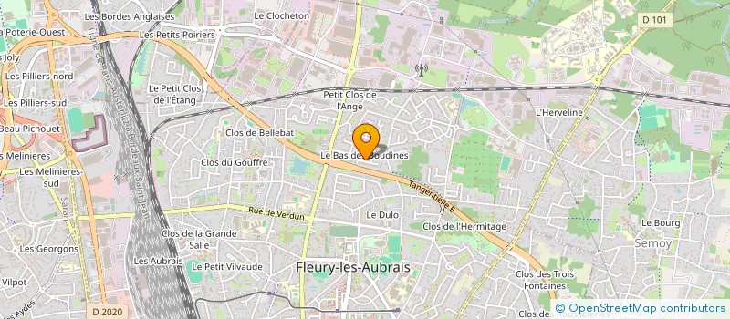 localisation de l'entreprise MONSIEUR DRISS BAMASSAOUD à FLEURY-LES-AUBRAIS