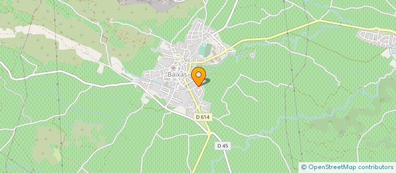 localisation de l'entreprise MONSIEUR DRISS BARAKAT  BAIXAS