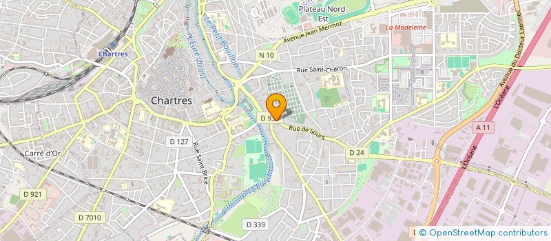 localisation de l'entreprise MONSIEUR DRISS BCHI à CHARTRES