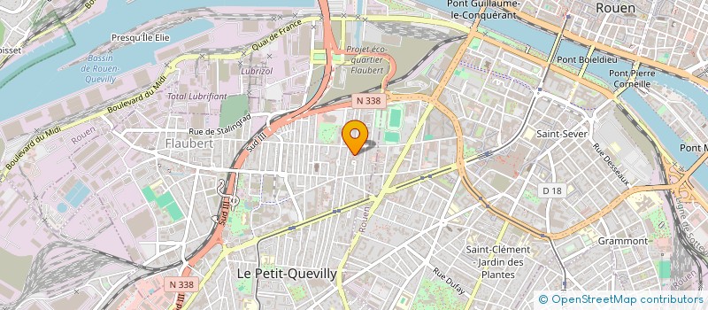 localisation de l'entreprise MONSIEUR DRISS BEHILIL  LE PETIT-QUEVILLY