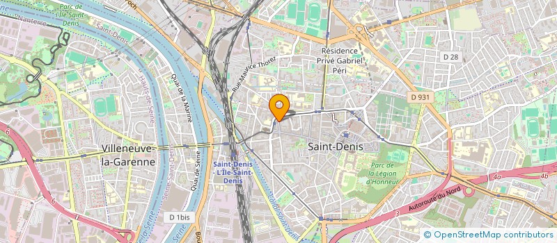 localisation de l'entreprise MONSIEUR DRISS BELASSRI à SAINT-DENIS