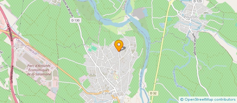 localisation de l'entreprise MONSIEUR DRISS BEN AZAIEZ  CANET