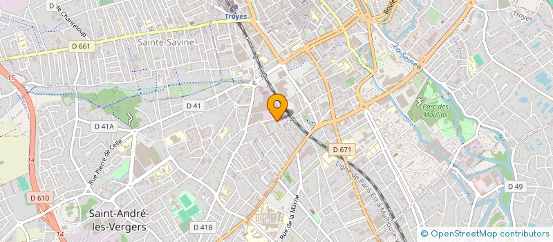 localisation de l'entreprise MONSIEUR DRISS BEN EL MOULOUDI  TONNERRE