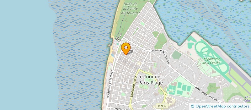 localisation de l'entreprise MONSIEUR DRISS BEN MKADDEM  LE TOUQUET-PARIS-PLAGE