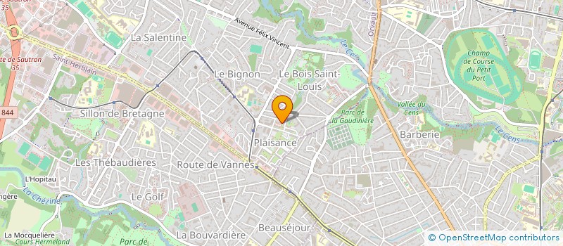 localisation de l'entreprise MONSIEUR DRISS BENCHEIKH à ORVAULT