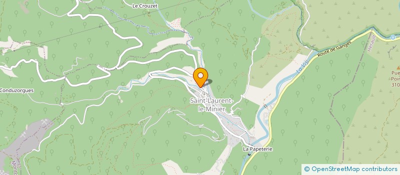 localisation de l'entreprise MONSIEUR DRISS BENKIRANE  SAINT-LAURENT-LE-MINIER