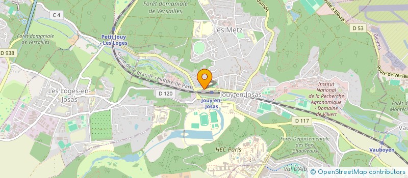 localisation de l'entreprise MONSIEUR DRISS BENNANI  JOUY-EN-JOSAS