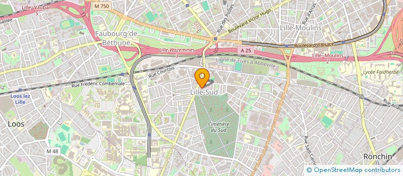 localisation de l'entreprise MONSIEUR DRISS BOUANANE à LILLE