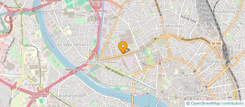 localisation de l'entreprise MONSIEUR DRISS BOUCIF  TOULOUSE