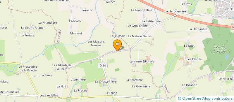 localisation de l'entreprise MONSIEUR DRISS BOUNOUAR  SAINT-DIDIER