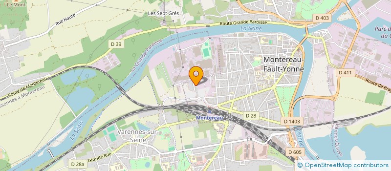 localisation de l'entreprise MONSIEUR DRISS BOUTAHAR  MONTEREAU-FAULT-YONNE