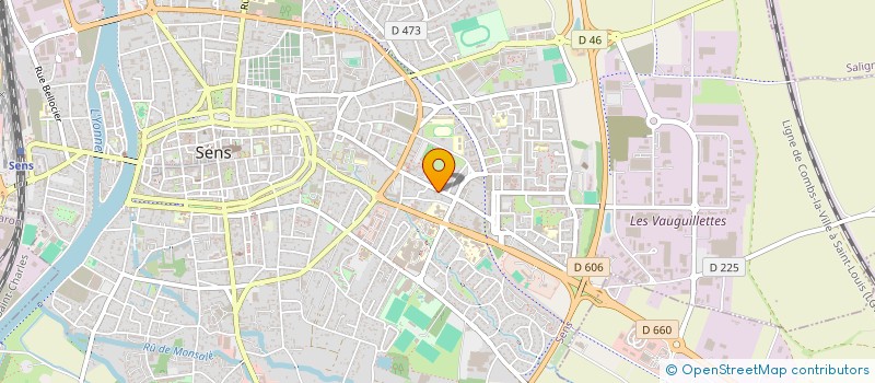 localisation de l'entreprise MONSIEUR DRISS BRINIS  SENS