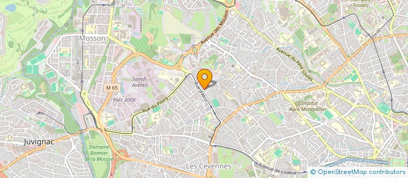 localisation de l'entreprise MONSIEUR DRISS BULGAZ à MONTPELLIER