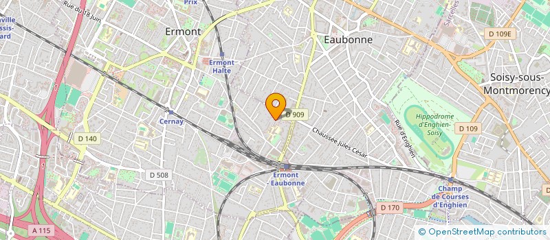 localisation de l'entreprise MONSIEUR DRISS CHAHBOUNE à ERMONT
