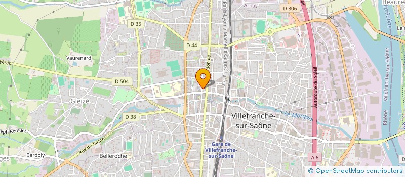 localisation de l'entreprise MONSIEUR DRISS CHIHI  VILLEFRANCHE-SUR-SAONE