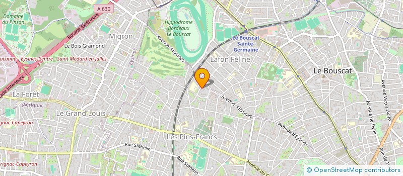 localisation de l'entreprise MONSIEUR DRISS DAIF  BORDEAUX