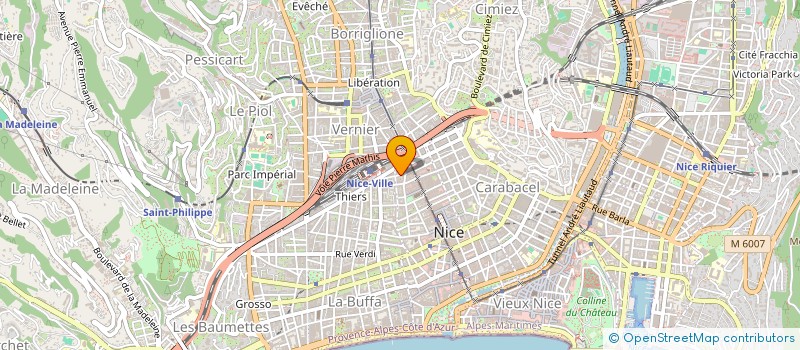 localisation de l'entreprise MONSIEUR DRISS DAOUDI à NICE