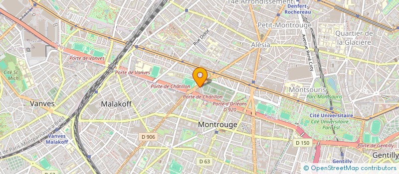 localisation de l'entreprise MONSIEUR DRISS DAOUDI  PARIS