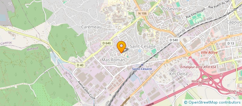 localisation de l'entreprise MONSIEUR DRISS DAOUDI  NIMES