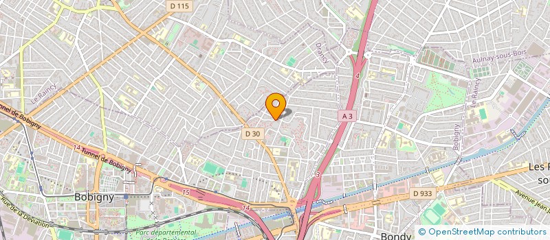 localisation de l'entreprise MONSIEUR DRISS DEBBOUZA  BOBIGNY