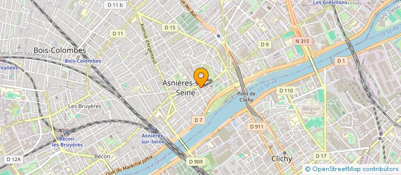 localisation de l'entreprise MONSIEUR DRISS DEMIRDJIAN à ASNIERES-SUR-SEINE