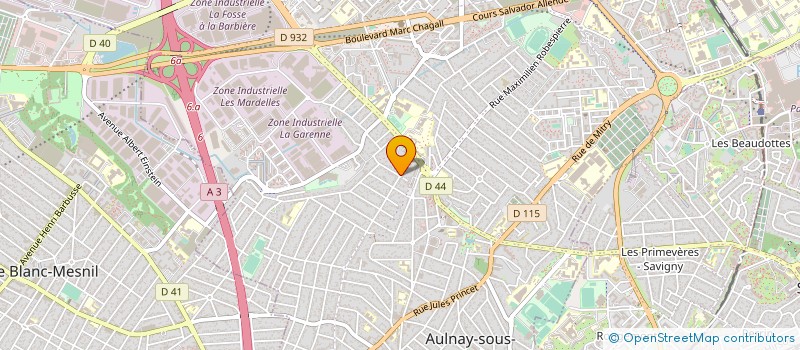 localisation de l'entreprise MONSIEUR DRISS DERFOUFI à AULNAY-SOUS-BOIS