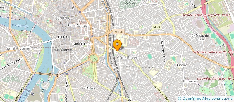 localisation de l'entreprise MONSIEUR DRISS EDDAOUDI BOUROADA à TOULOUSE