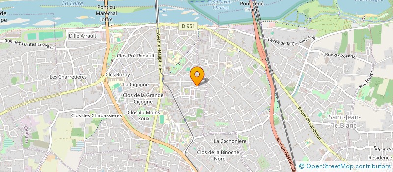 localisation de l'entreprise MONSIEUR DRISS EL AHMADI à ORLEANS