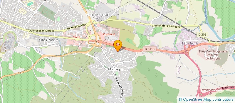 localisation de l'entreprise MONSIEUR DRISS EL ALAOUI-ES-SOUSY à CARCASSONNE